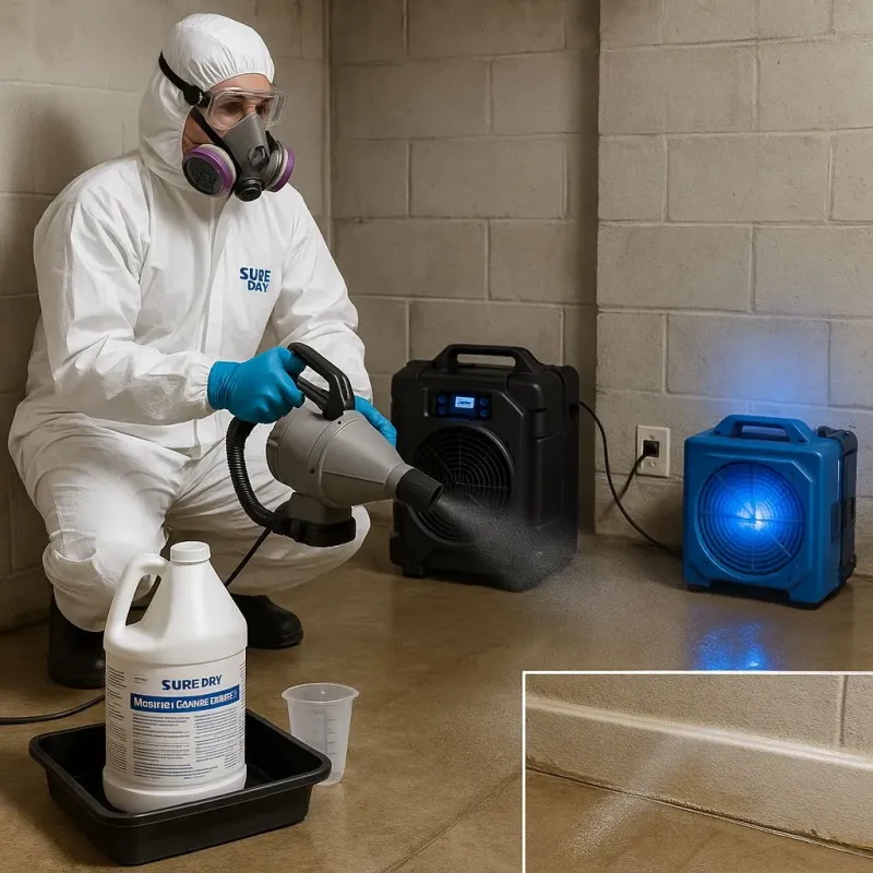 Sanitization and Odor Removal process in Southern Shores, NC