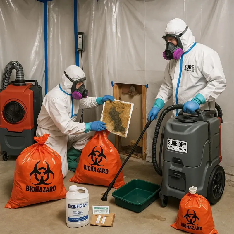 Contaminated Water Handling Protocols process in Southern Shores, NC