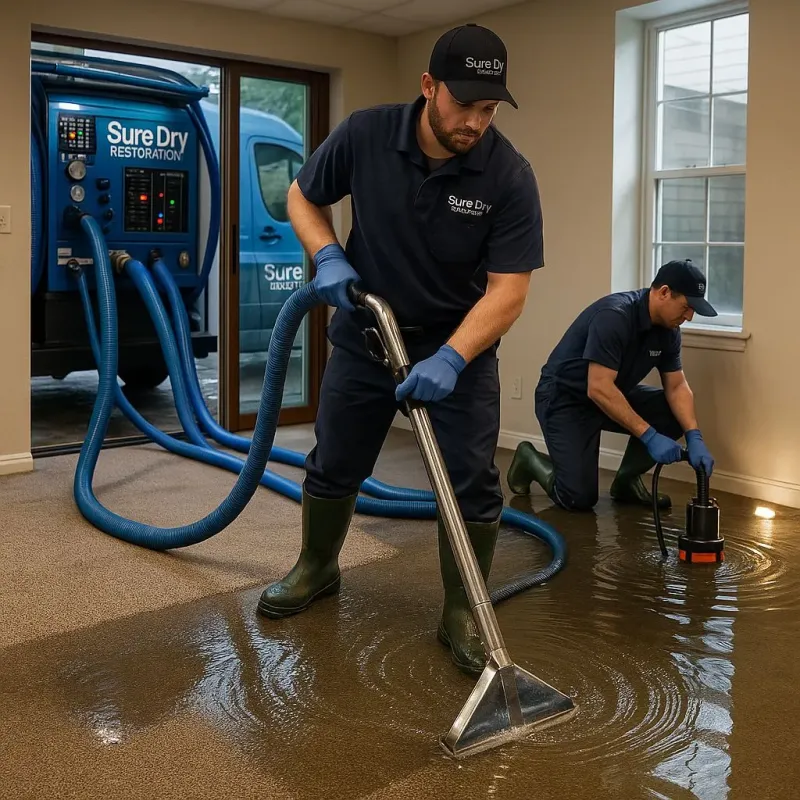 Water Extraction and Removal process in Southern Shores, NC